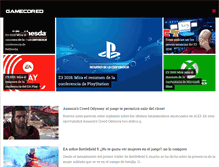 Tablet Screenshot of gamecored.com